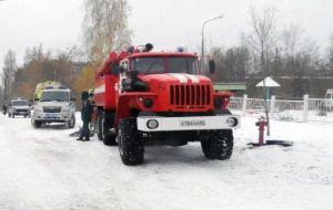 Пожар в Черноисточинске, есть пострадавший