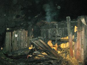 В коллективном саду №1 треста «Тагилстрой» в пожаре сгорела тагильчанка (фото)