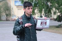Задержанного за одиночный пикет Сергея Антощенко отпустили через 3,5 часа
