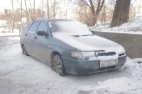 Автомобиль оказался в ледяном плену из-за коммунальной аварии (видео)