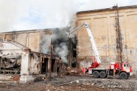 Причиной пожара на территории бывшего хладокомбината в Нижнем Тагиле могла быть искра от работы  воров-металлоломщиков
