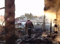 Тагильчанин сгорел на даче в Черноисточинске (фото)