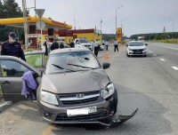 Под Нижним Тагилом водитель Лада Гранта сбил насмерть 64-летнюю женщину (фото)