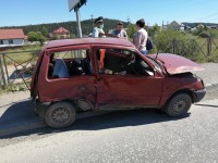 В Нижнем Тагиле столкнулись «Ока» и «ВАЗ-2113». Два человека получили травмы (фото)