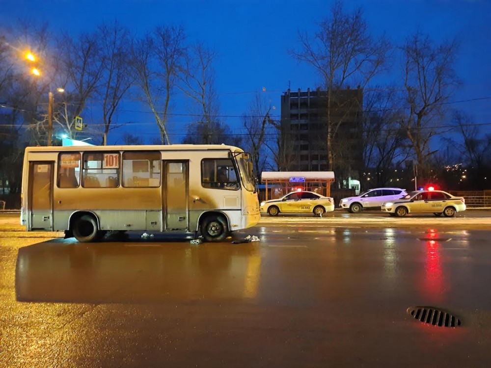 В Нижнем Тагиле пассажирский автобус насмерть сбил пешехода (фото)
