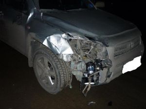 Пешеход попал под колёса на трассе в районе Евстюнихи (фото)