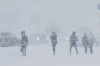 Свердловские синоптики показали анимацию циклона, который несёт мощные снегопады