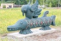 Царь-рыба и другие: в парке «Народный» появились 7 новых скульптур. Есть довольно странные (фото)