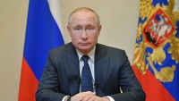 Новое специальное обращение Путина к россиянам. Видеотрансляция