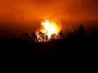 Произошел взрыв на газопроводе «Игрим-Серов-Нижний Тагил». Высота факела достигла 60 метров (видео)