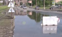 В мэрии Нижнего Тагила обещают планомерно решать проблему затопления дорог и пешеходных переходов (видео)