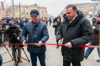 «Салют не запланирован?» Сегодня торжественно открыли улицы Космонавтов и Быкова после капремонта (фото)