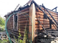 Житель Нижнего Тагила спас семью из горящего дома на Голом камне
