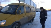 Сотрудники ГИБДД поймали пассажирскую «ГАЗель» без техосмотра